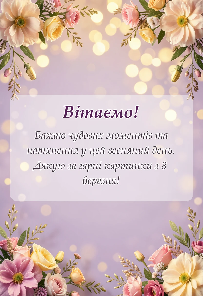 святкова картинка: картинки з 8 березня