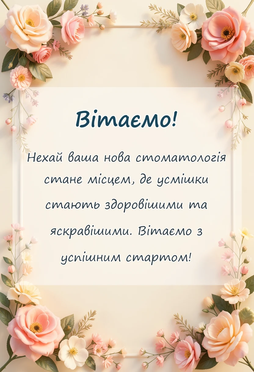 святкова картинка: картинки з відкриттям стоматології