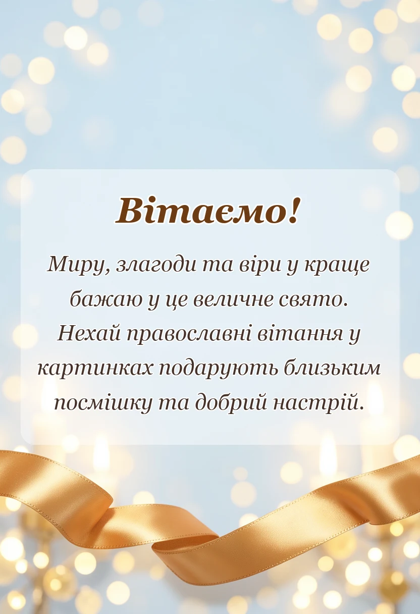 листівка з побажанням - привітання з трійцею картинки