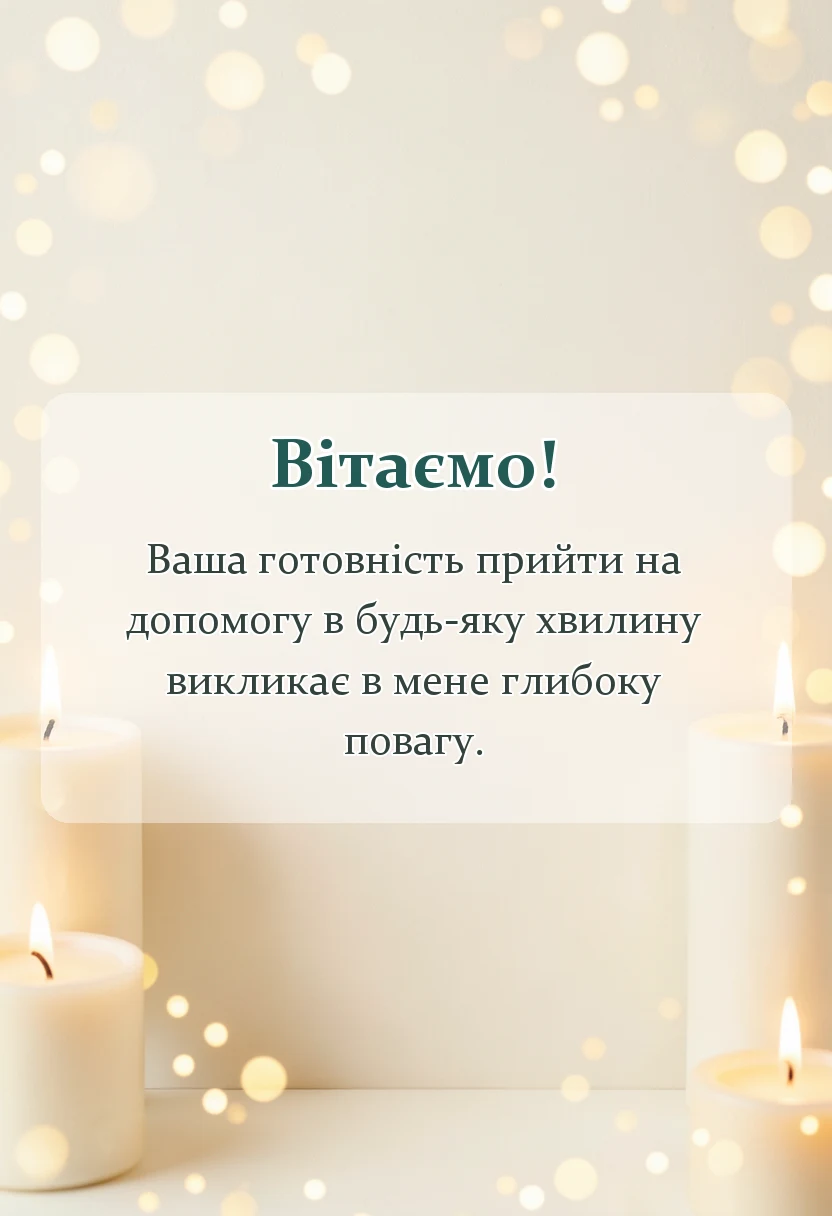 листівка з побажанням - слова подяки друзям