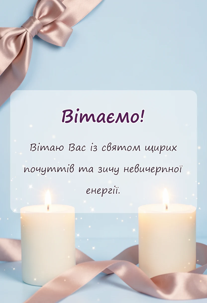 красива листівка: гарне привітання з днем закоханих