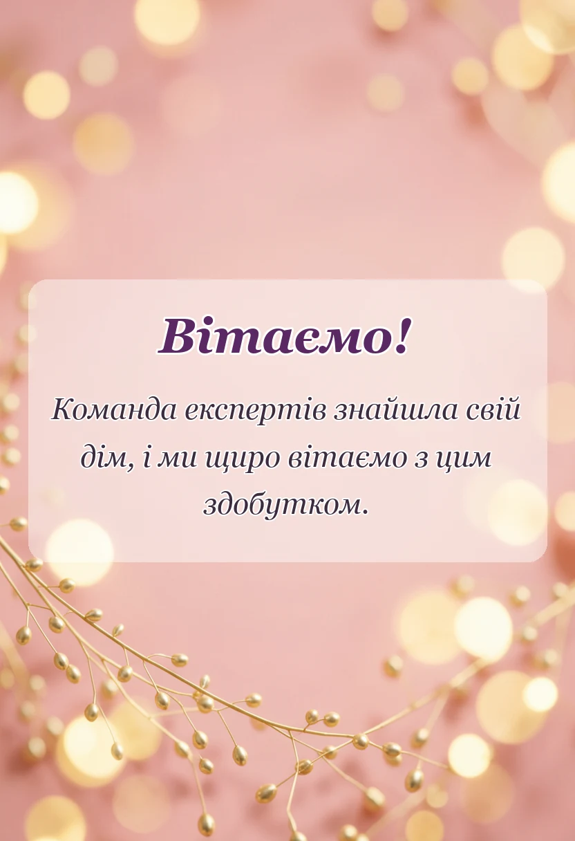 вітальна листівка - привітання з відкриттям стоматології