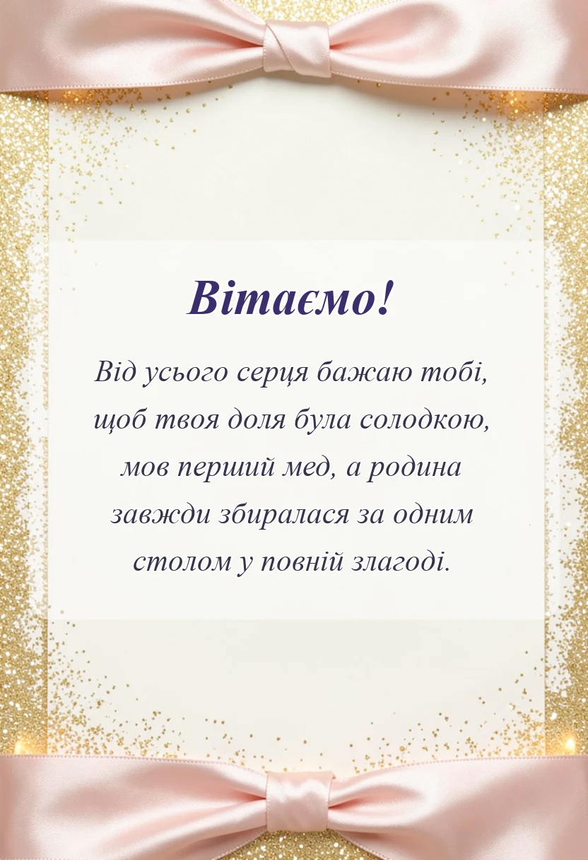 вітальна листівка - вітання з медовим спасом