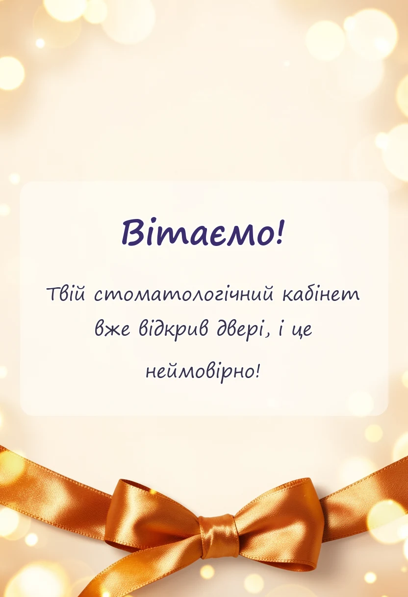 красива листівка: картинки з відкриттям стоматології