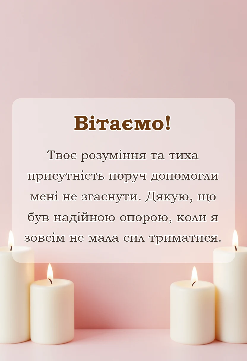 унікальна листівка - подяка за співчуття з приводу смерті