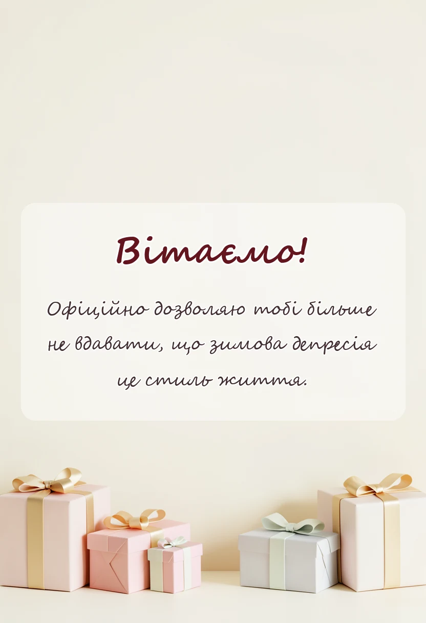 святкова картинка: привітання з першим днем весни
