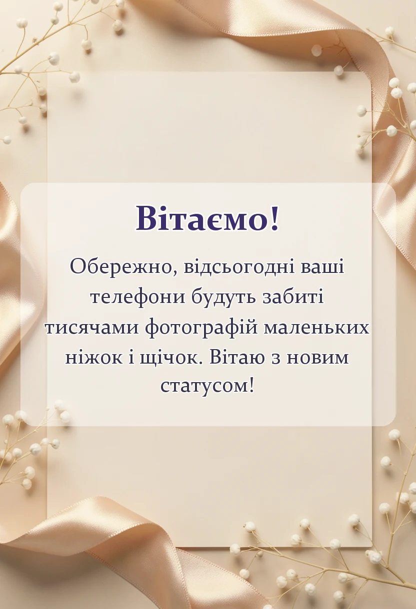 унікальна листівка - картинки зі статусом бабусі і дідуся своїми словами
