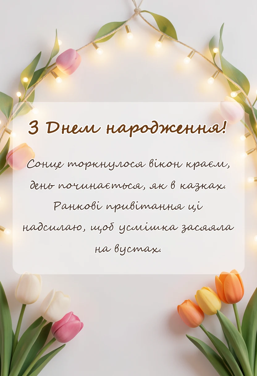 красива листівка: позитивні картинки з добрим ранком