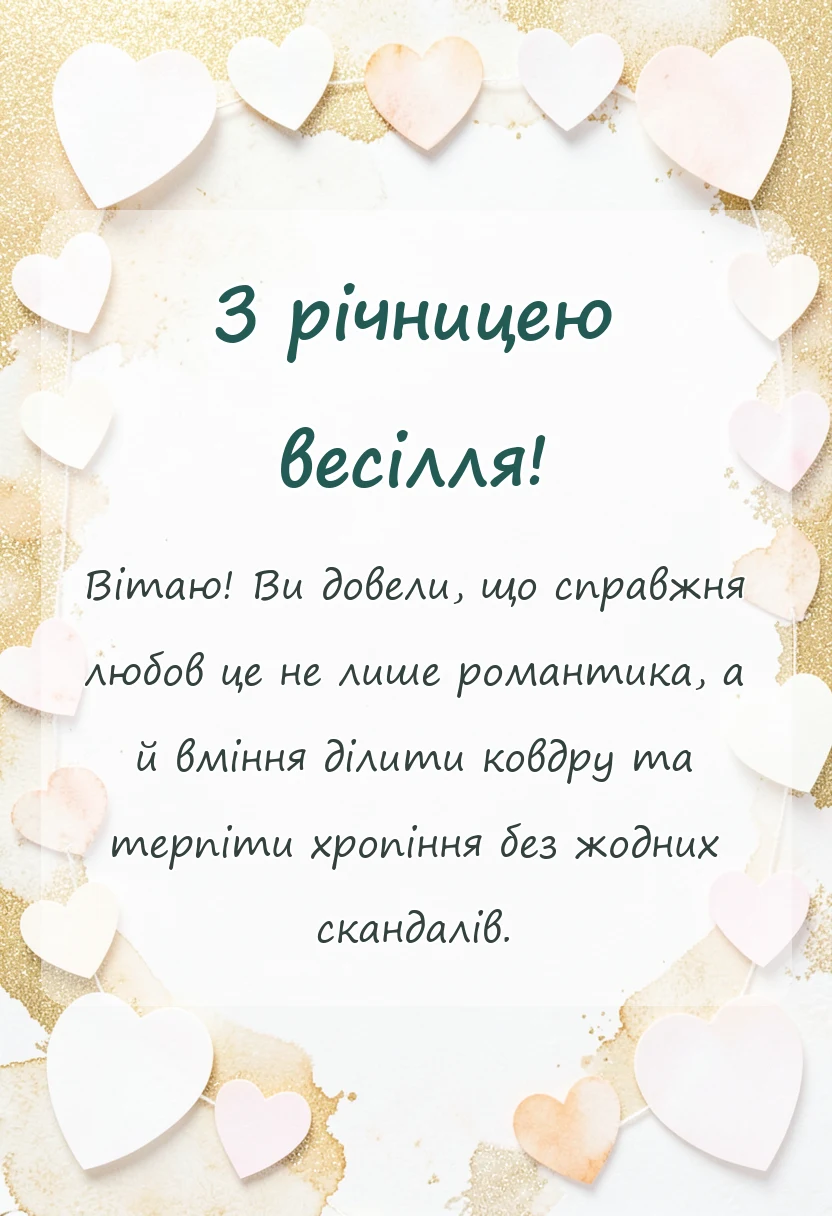 листівка з побажанням - картинки з річницею весілля