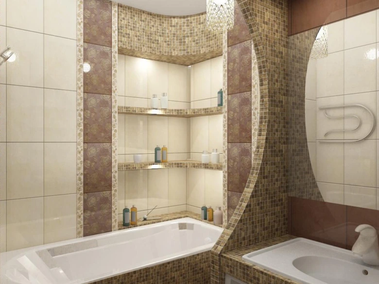 Bathroom storage area